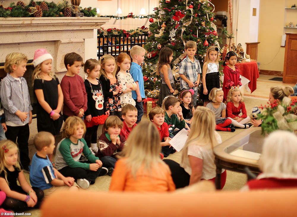 Katie and both kindergarten classes at the concert