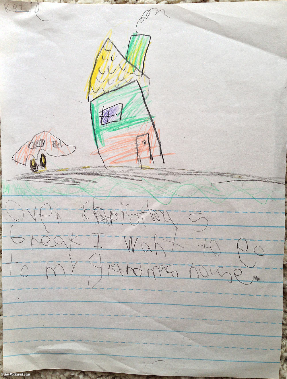 What Katie ewants ot do over Christmas break