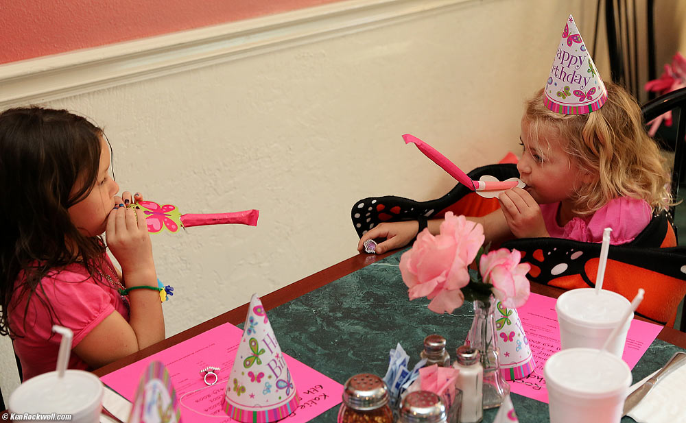 Katie at the dentist.