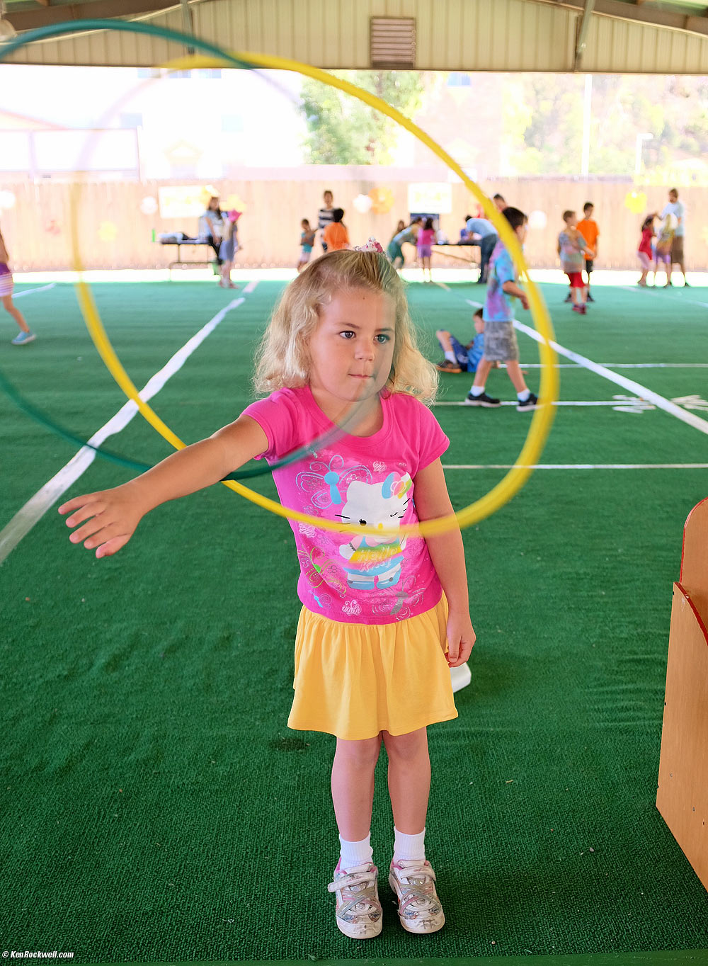Katie arrives at Critter Camp