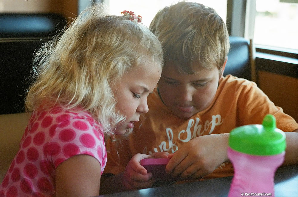 Katie and Ryan and Mom's iPhone 5