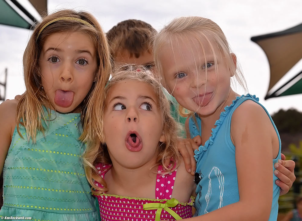 Katie and friends (Sarah and Faith) at the park