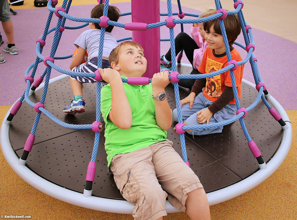Ryan on the spinny thing