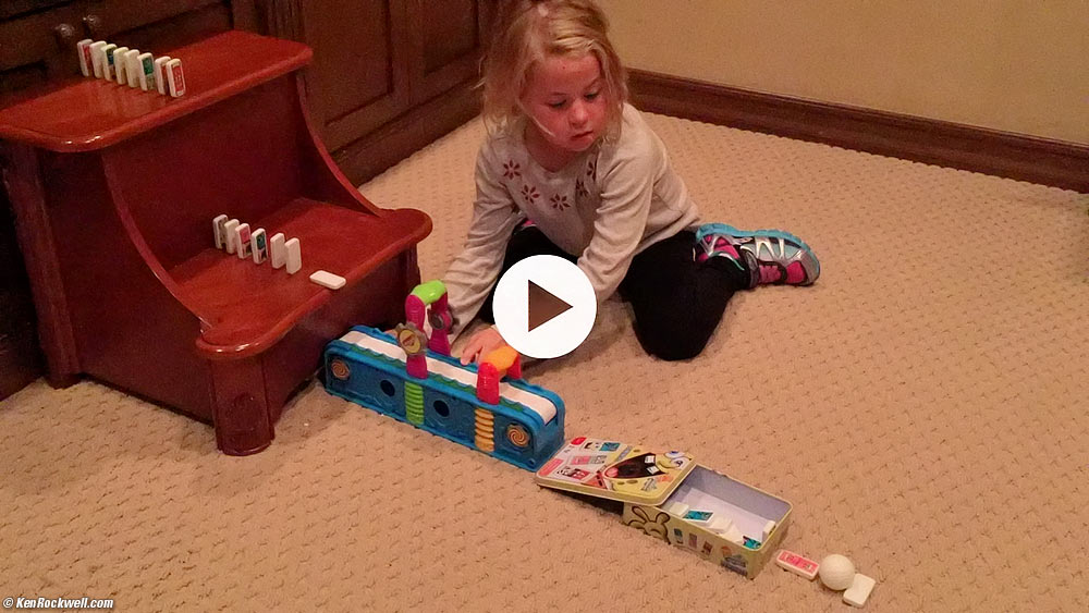 Katie and her Rube Goldberg device