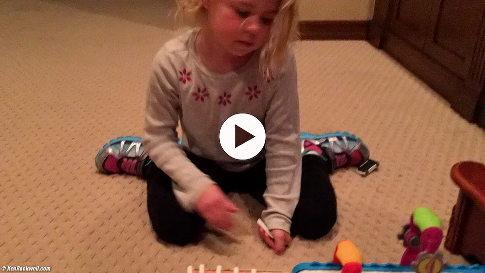 Katie and her Rube Goldberg device