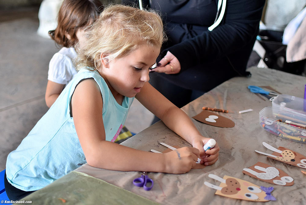 Katie makes a walrus