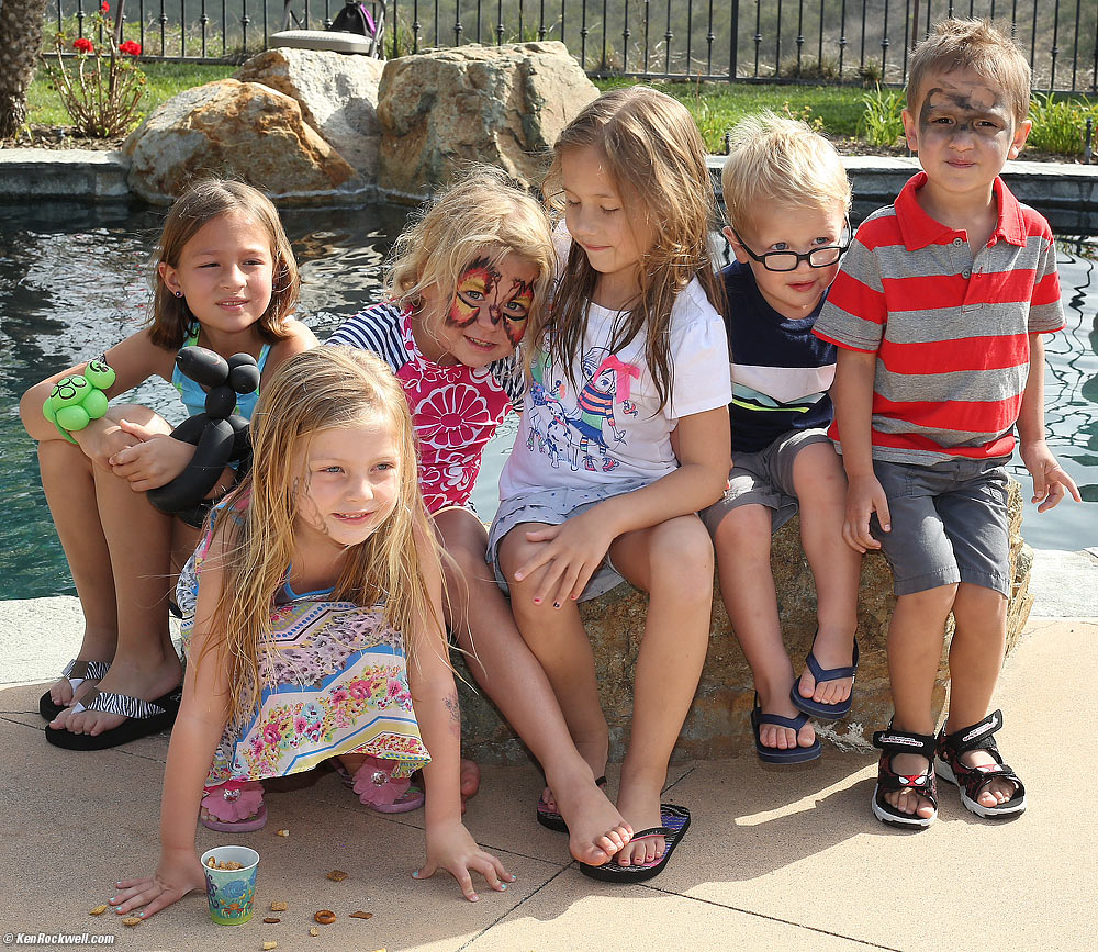 Katie and family members.