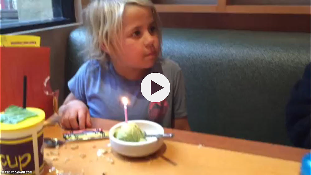 Katie's birthday at Benihana