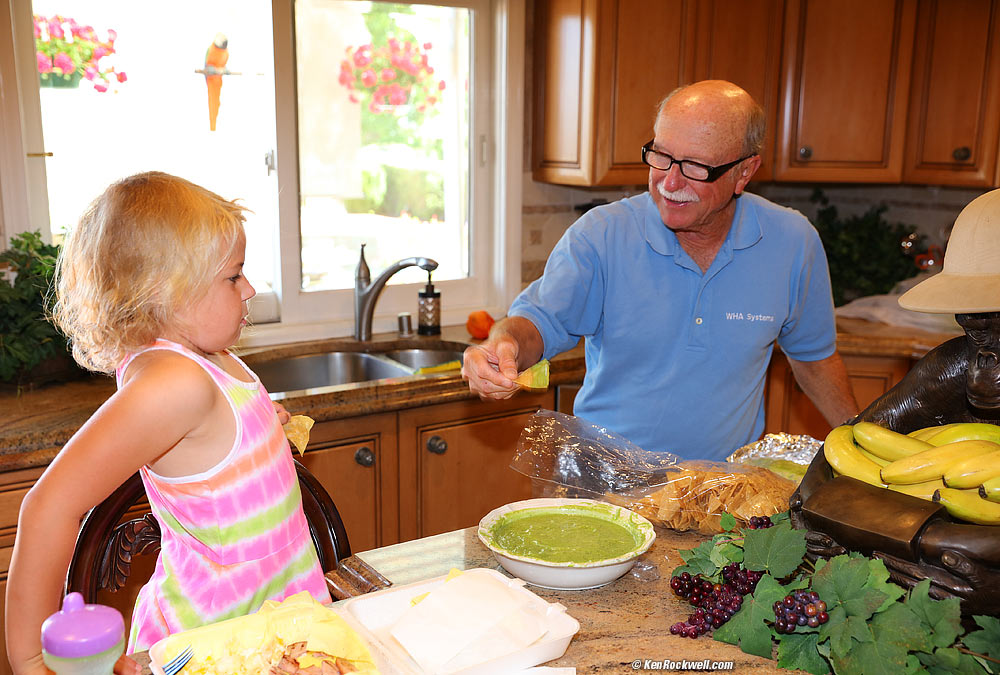 Katie, Pops and Marco's Guacamole