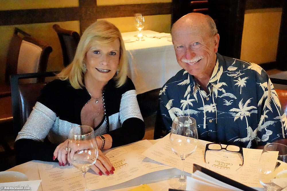 Noni and Pops at Five Crowns.