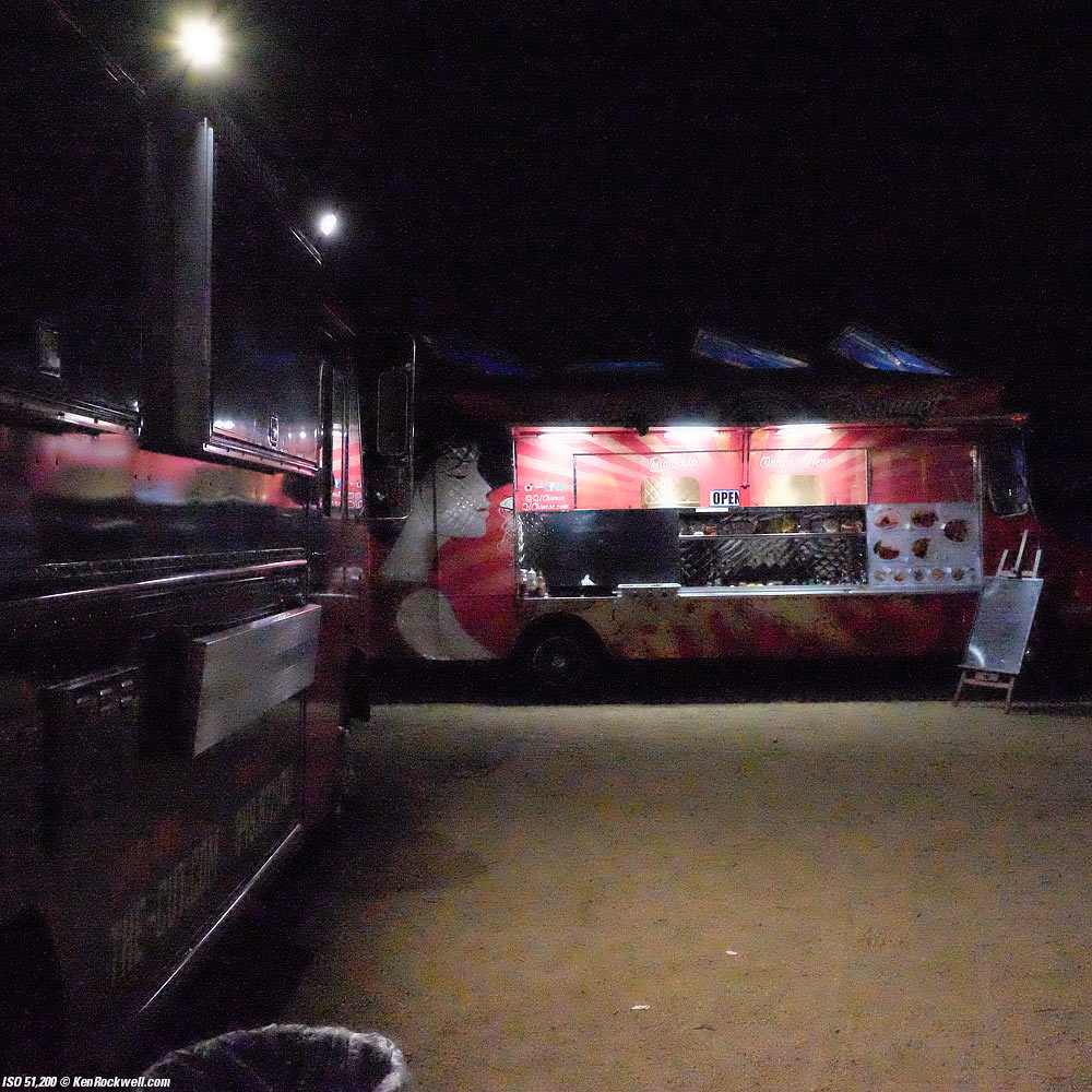 Food truck at the park, 24 July 2015.