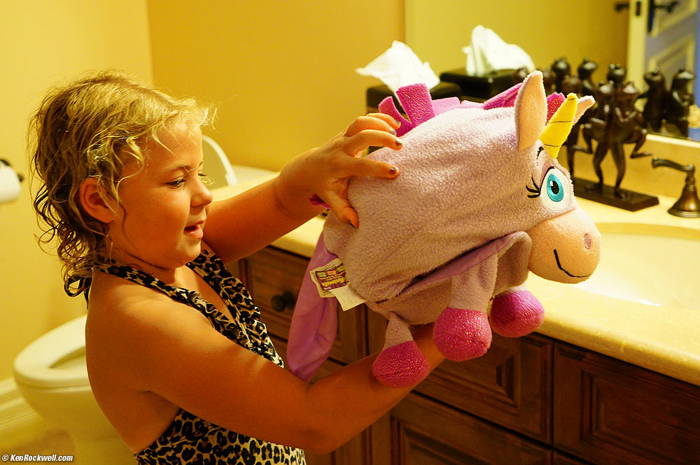 Katie and her Unicorn Pajanimal