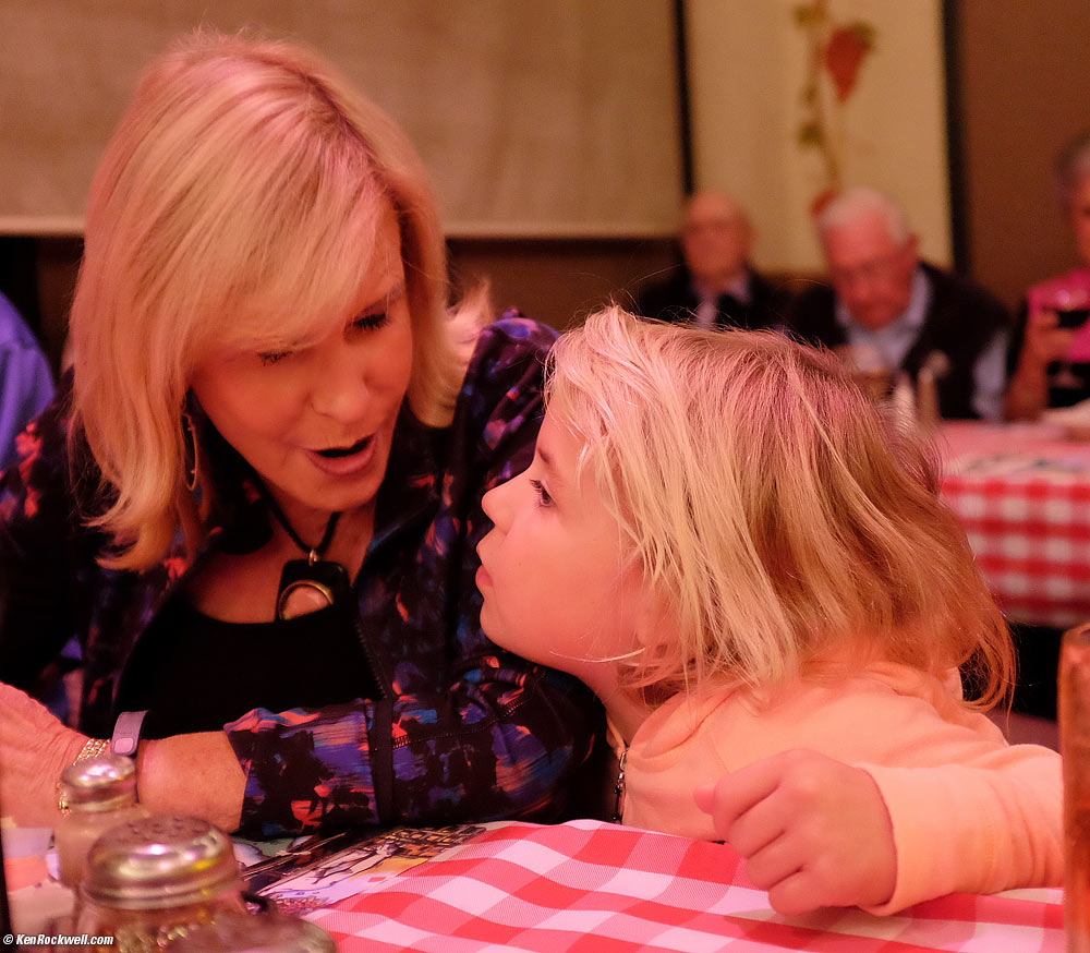 Katie and Noni at Mario's