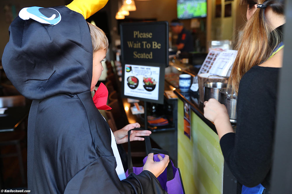 Ryan commercially trick-or-treating