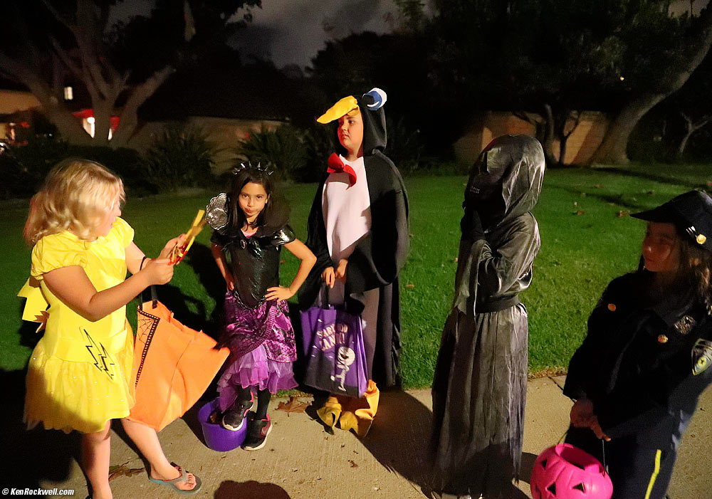 Katie, Stella, Ryan, Richard and Mia. Katie LOVES her loot! 