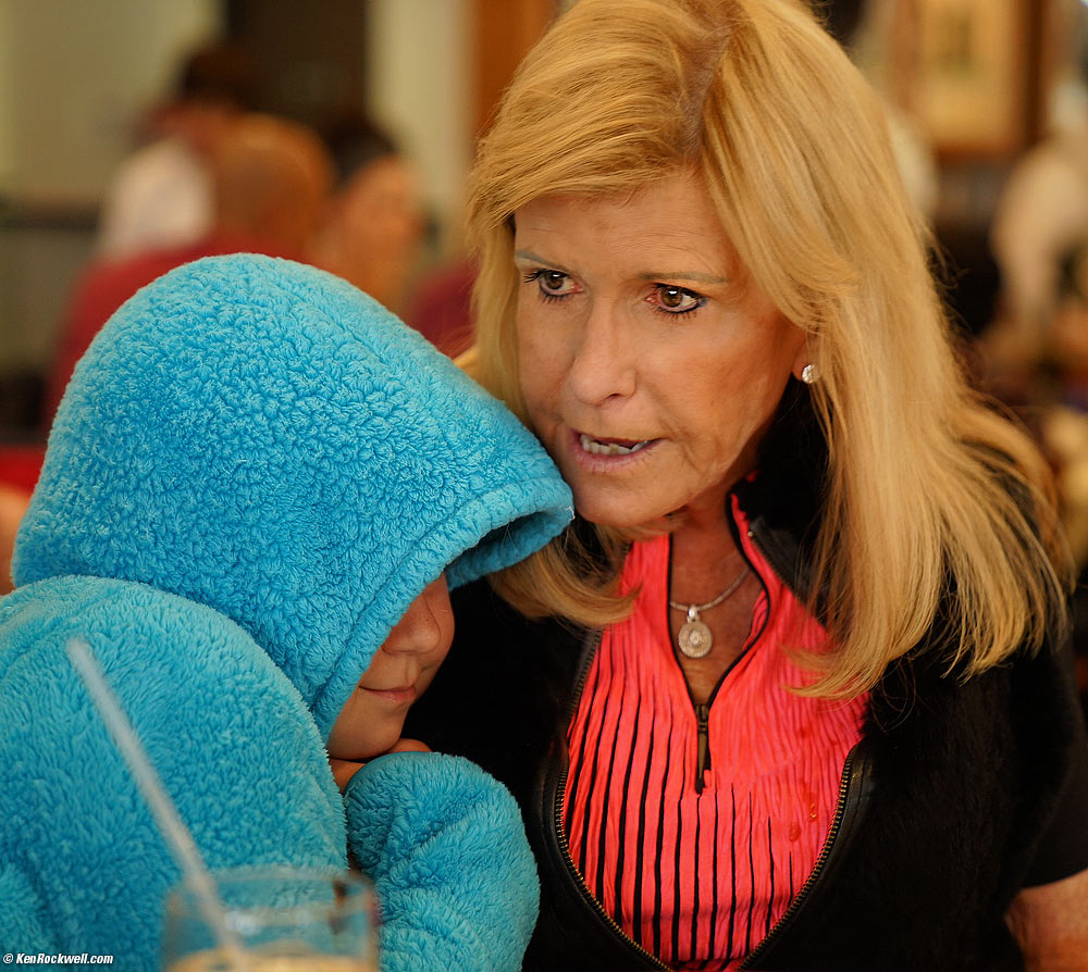 Katie and Noni at Classic Chinese, OC