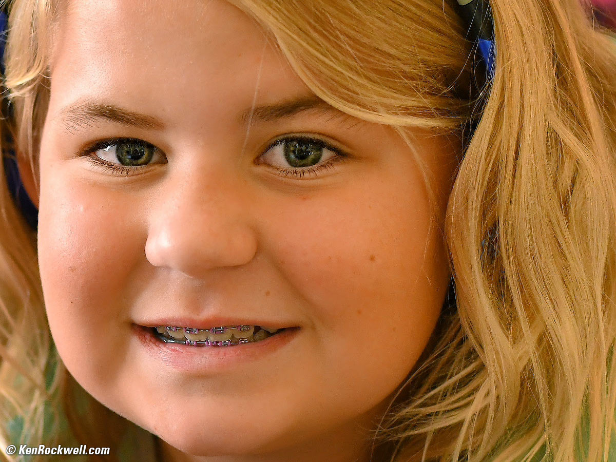 Katie and her MacBook Air