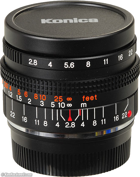 Konica M 28mm f/2.8