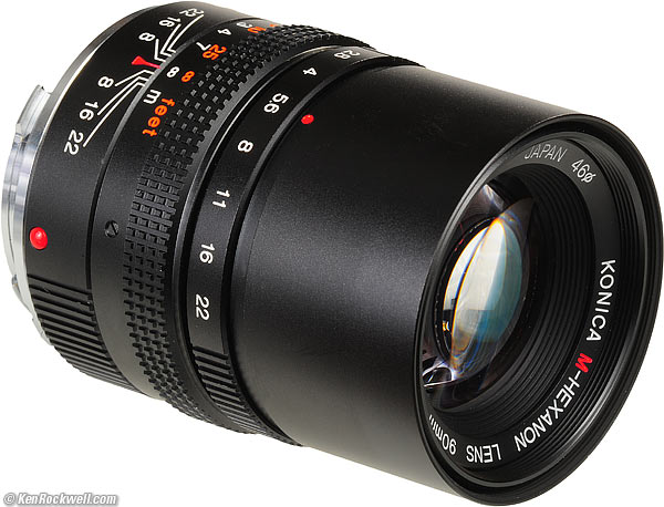 Konica M 90mm f/2.8