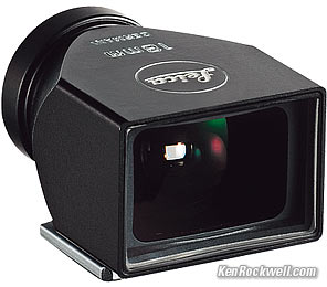 Leica 18mm finder, black
