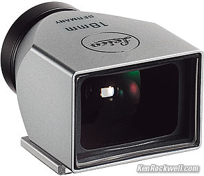Leica 18mm finder, silver