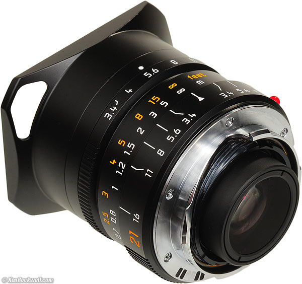 Rear, LEICA SUPER-ELMAR-M 21mm f/3.4 ASPH