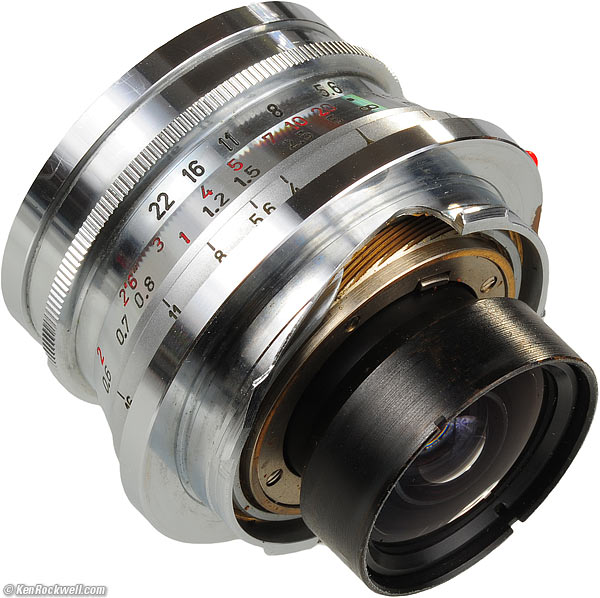 Rear, LEICA SUPER-ANGULON 21mm f/4