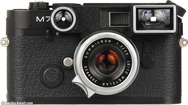 Capped Leitz 35mm f/2 M3