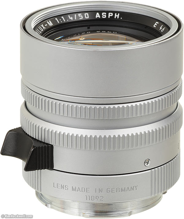 Case and caps, LEICA SUMMILUX-M 50mm f/1.4 ASPH