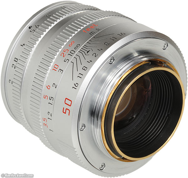 LEICA SUMMICRON-M 50mm f/2, M39 LTM Screw mount (1999)