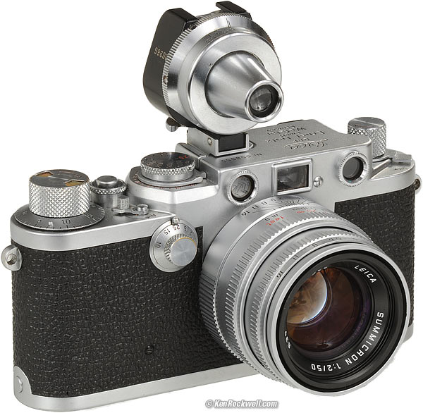 1999 SUMMICRON-M 50mm M39 on 1952 LEICA IIIf with VIOOH FInder