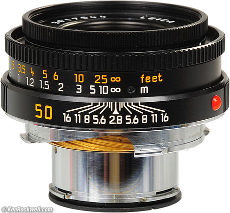 LEICA ELMAR-M 50mm f/2.8