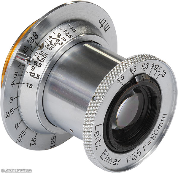 LEICA ELMAR 50mm f/3.5