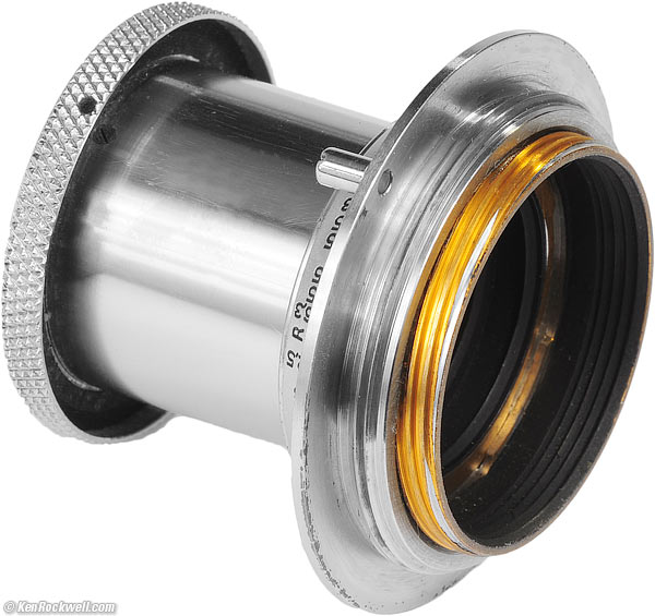 Rear, LEICA ELMAR 50mm f/3.5