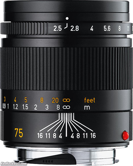 Leica 75mm f/2.5