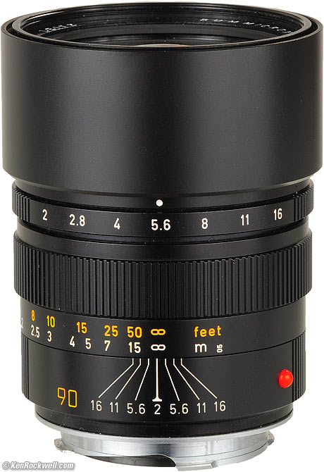 LEICA 90mm f/2 M