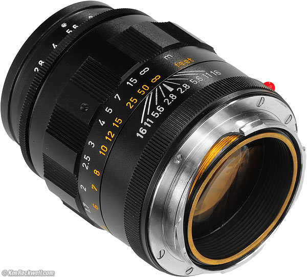 Rear, LEICA TELE-ELMARIT 90mm f/2.8