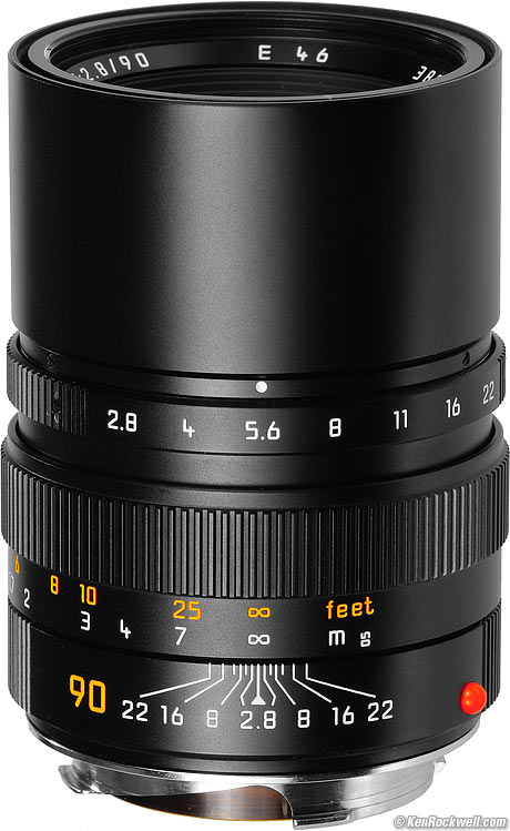 Leica 90mm f/2.8 Elmarit-M