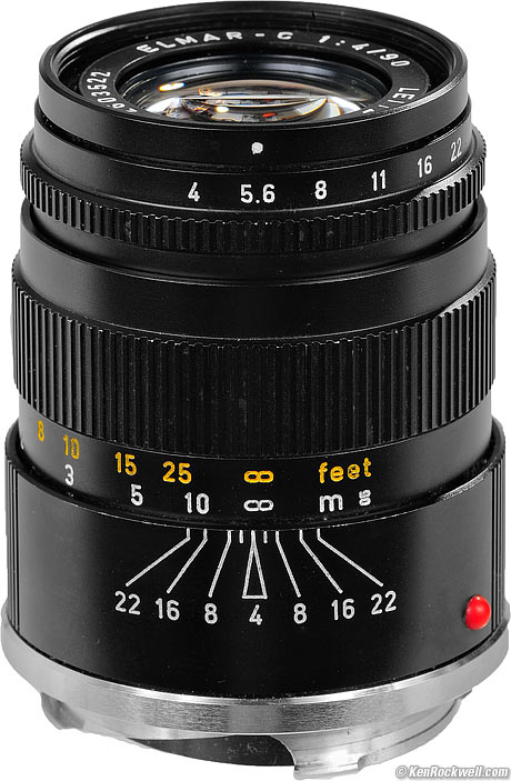 LEICA 90mm f/4 ELMAR-C