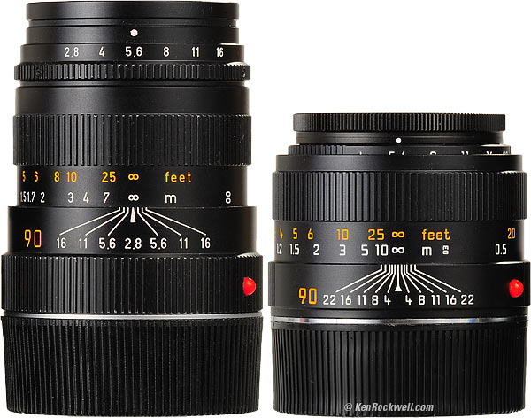 LEICA TELE-ELMARIT-M and MACRO-ELMAR-M