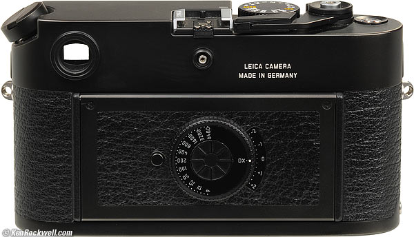 Leica M7 rear