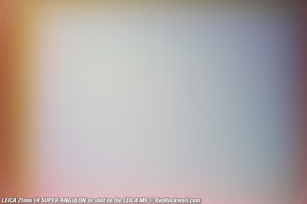 LEICA M9 Color Shift