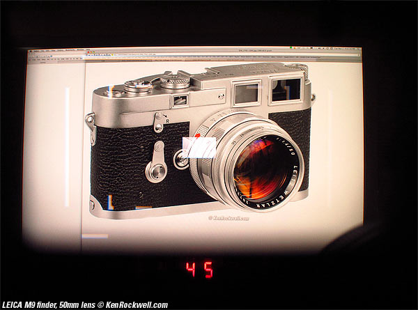 LEICA M9 Finder image