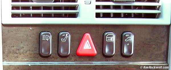 Mercedes E430 Headlight Washer Switch