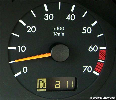 Mercedes Scrambled Clock