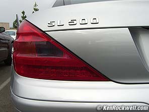 SL500 tail light