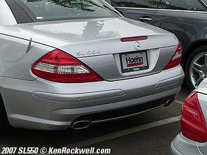SL550 tail light