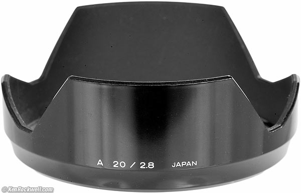 Minolta 20/2.8 AF Hood
