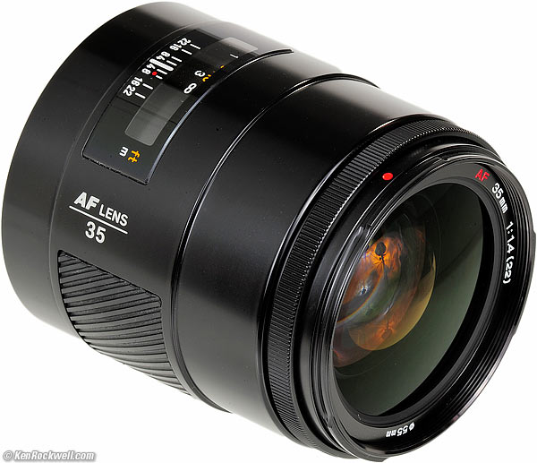 Minolta Maxxum AF 35mm f/1.4