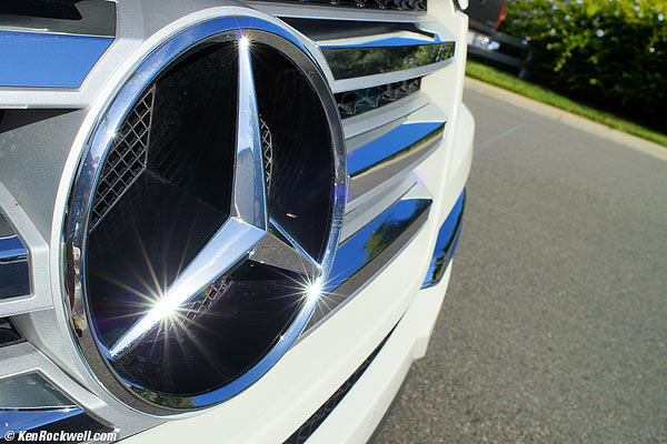 Minolta 35mm f/1.4 GL550 sunstar at f/16